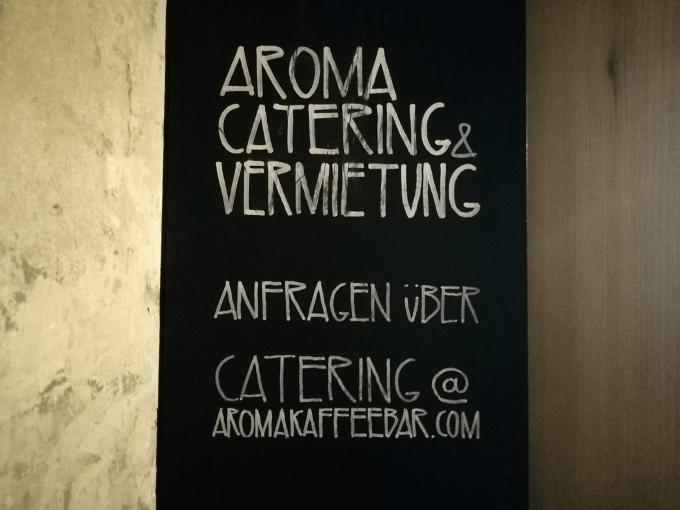 Catering und Vermietung der Aroma Coffee Bar, München