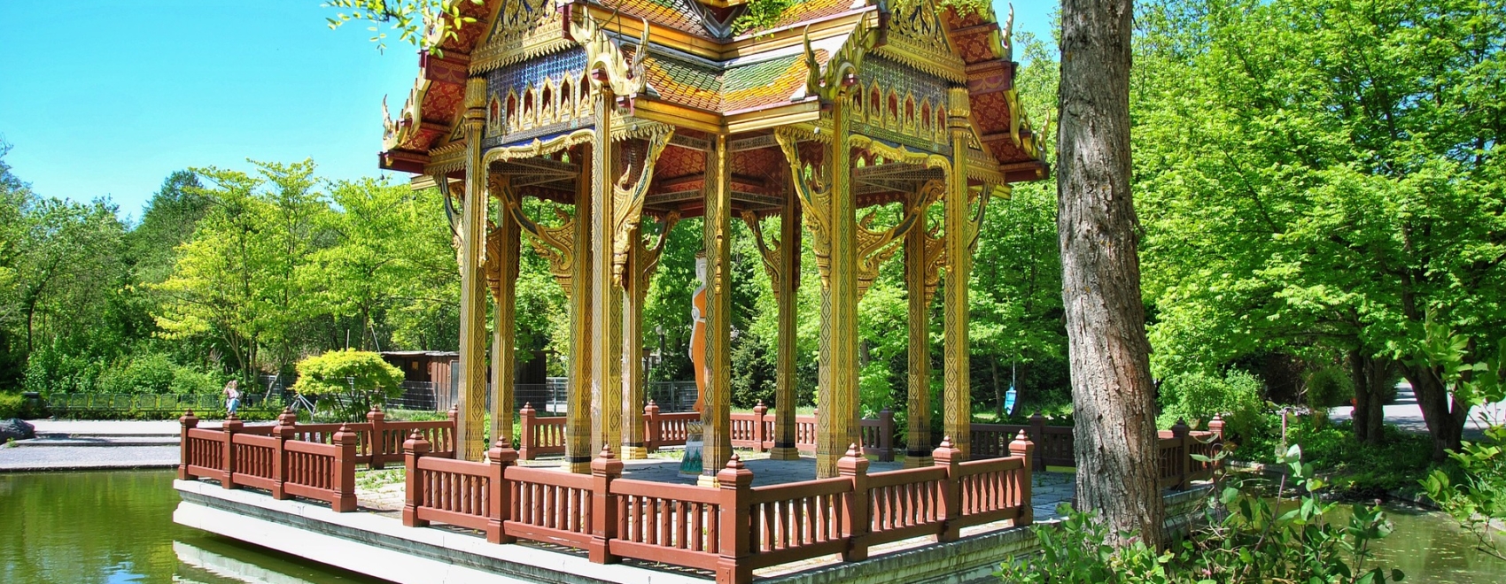 Thailändische Pagode im Westpark, München
