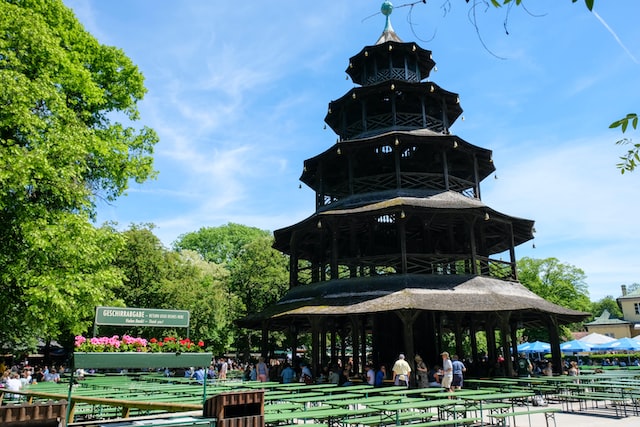 Chinesischer Turm im Englischen Garten, München
